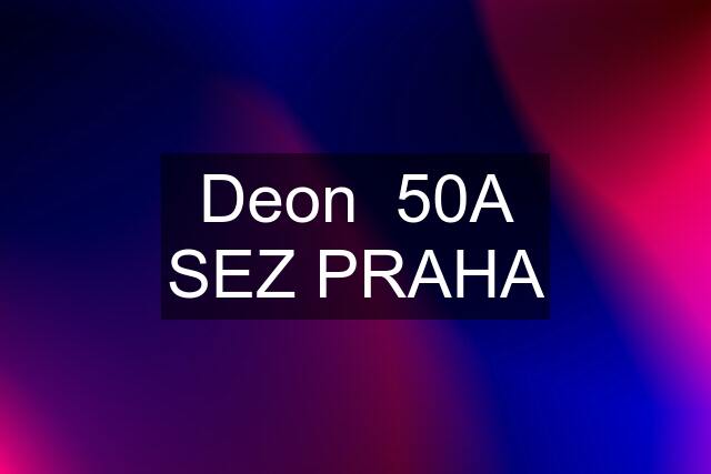 Deon  50A SEZ PRAHA