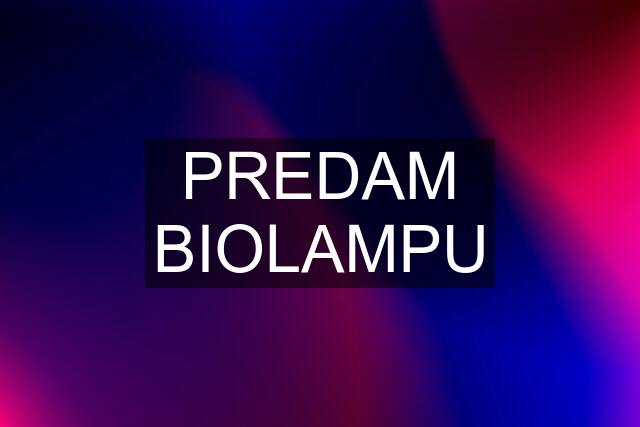 PREDAM BIOLAMPU