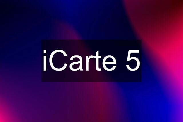 iCarte 5