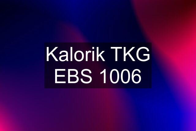 Kalorik TKG EBS 1006