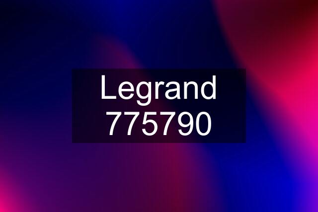 Legrand 775790