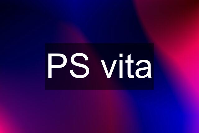 PS vita