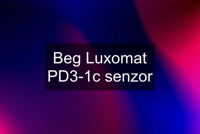 Beg Luxomat PD3-1c senzor