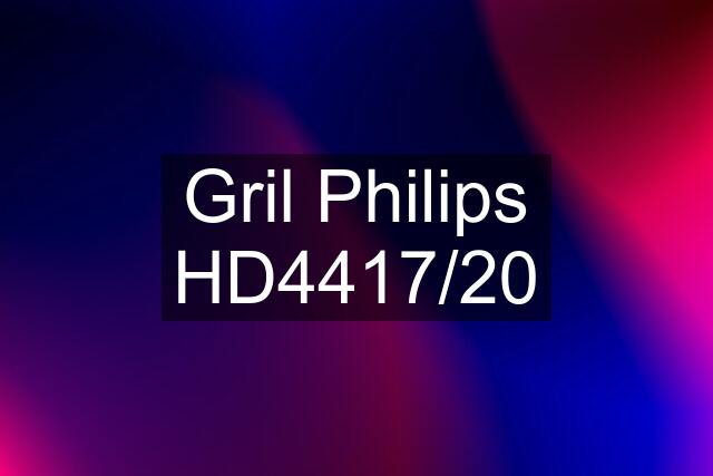 Gril Philips HD4417/20