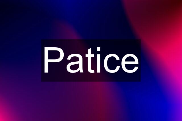 Patice