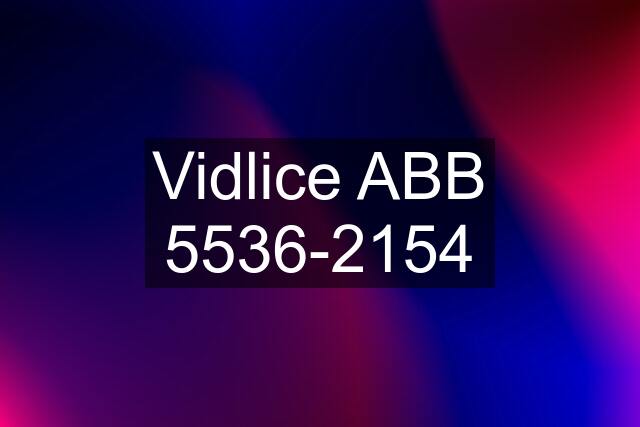 Vidlice ABB 5536-2154