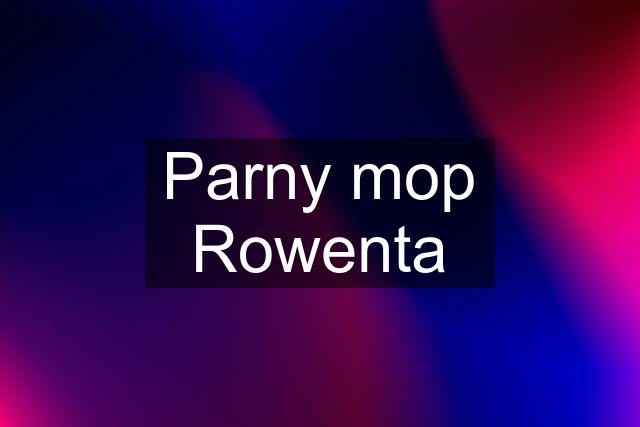 Parny mop Rowenta