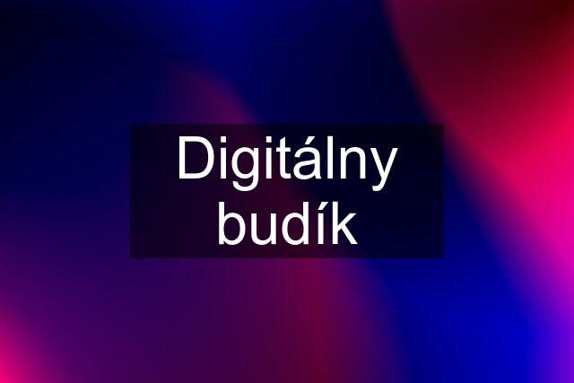 Digitálny budík