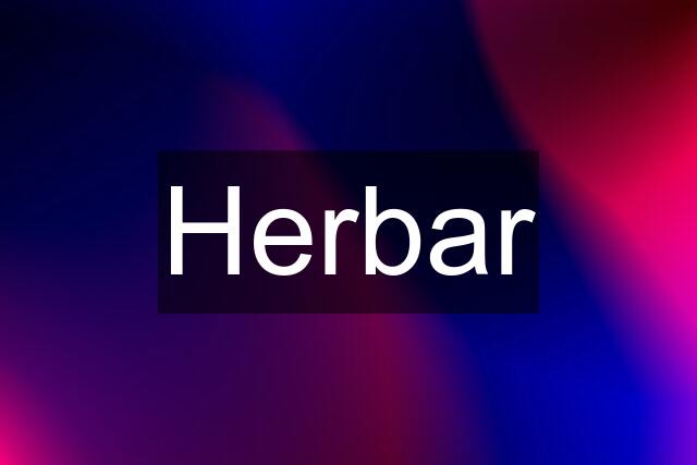 Herbar