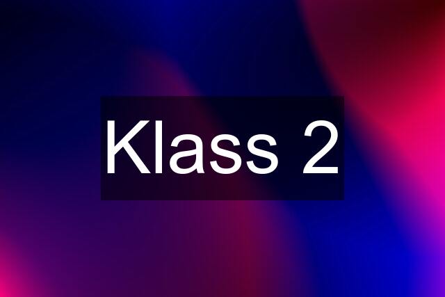 Klass 2