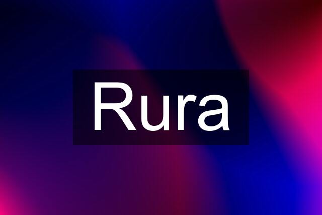 Rura