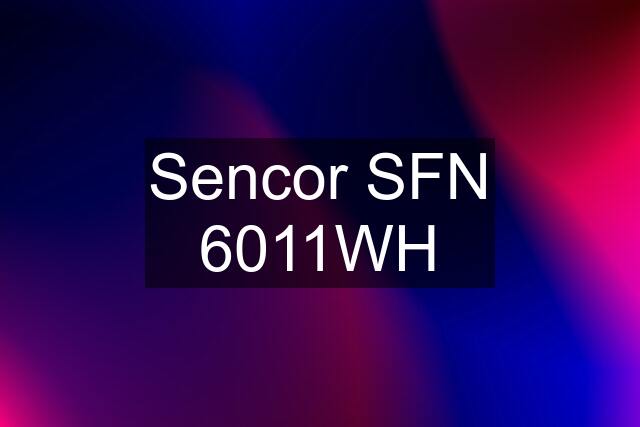 Sencor SFN 6011WH