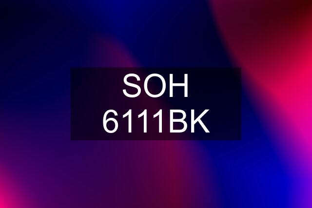 SOH 6111BK