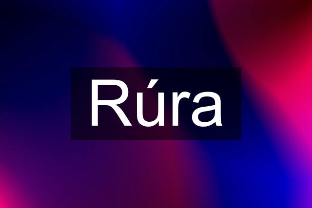 Rúra