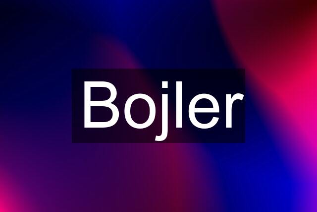 Bojler