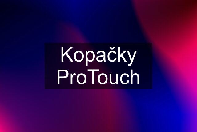 Kopačky ProTouch