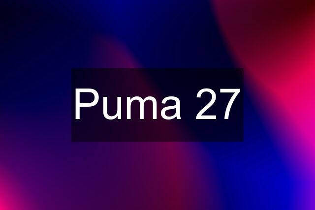 Puma 27