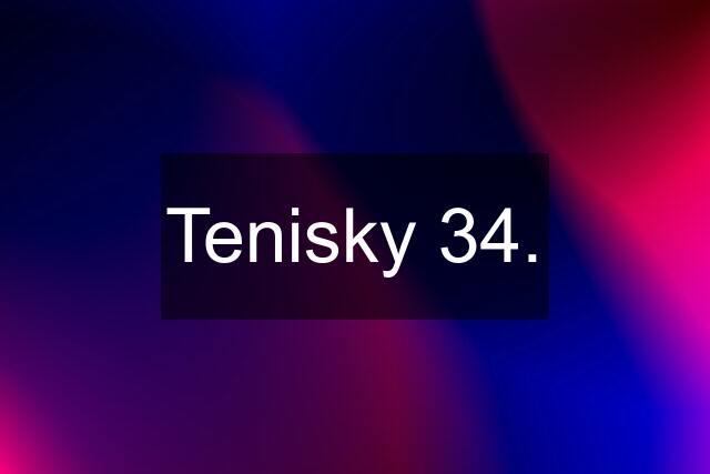 Tenisky 34.