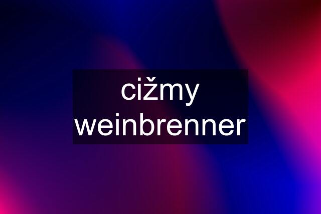 cižmy weinbrenner