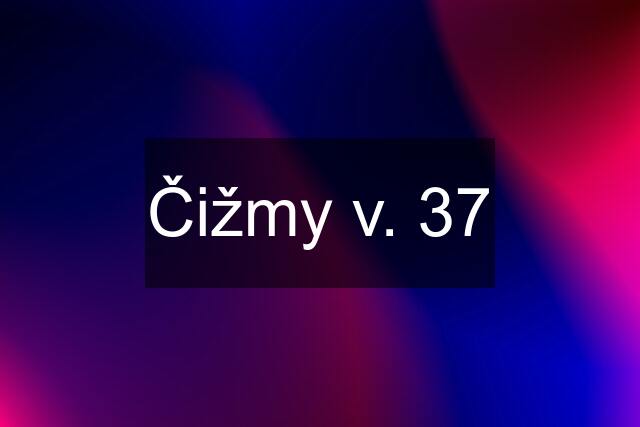 Čižmy v. 37