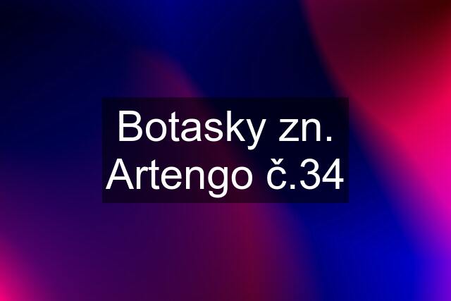 Botasky zn. Artengo č.34