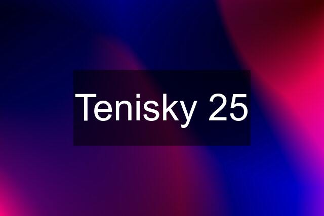 Tenisky 25