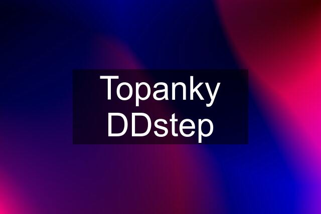 Topanky DDstep