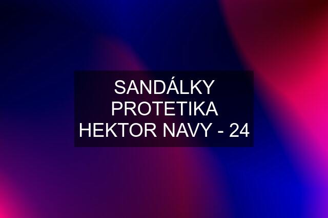 SANDÁLKY PROTETIKA HEKTOR NAVY - 24