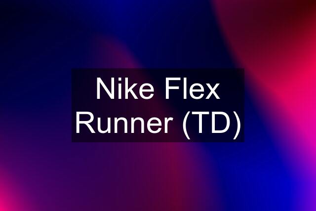 Nike Flex Runner (TD)