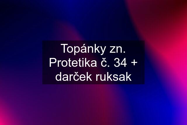 Topánky zn. Protetika č. 34 + darček ruksak