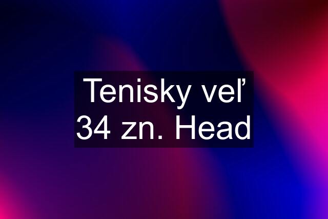 Tenisky veľ 34 zn. Head