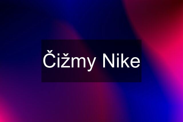 Čižmy Nike