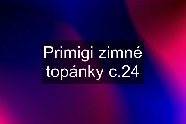 Primigi zimné topánky c.24