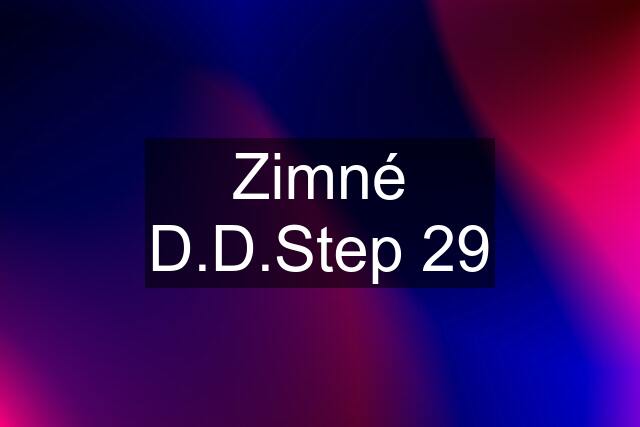 Zimné D.D.Step 29