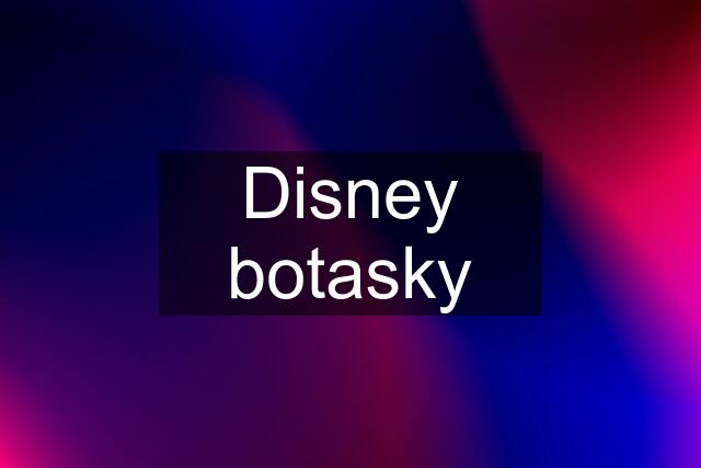 Disney botasky