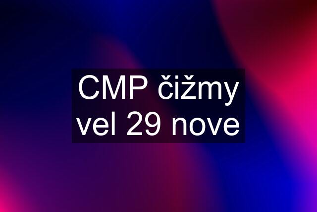 CMP čižmy vel 29 nove