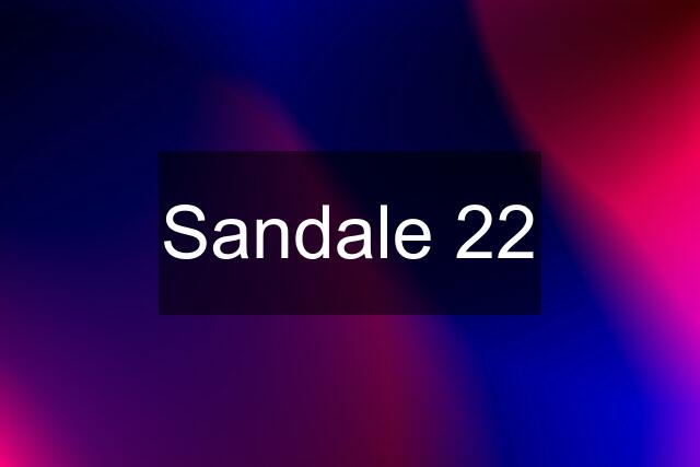 Sandale 22