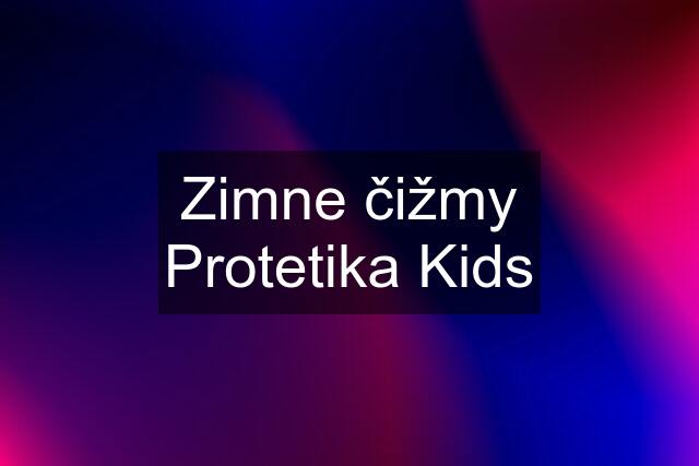 Zimne čižmy Protetika Kids