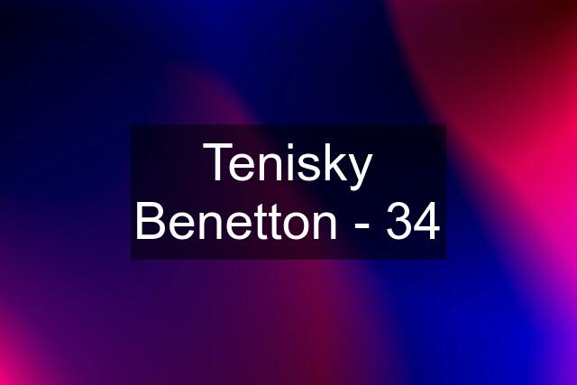 Tenisky Benetton - 34