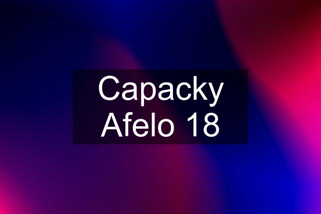 Capacky Afelo 18