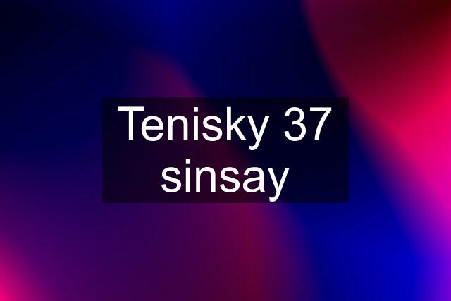 Tenisky 37 sinsay