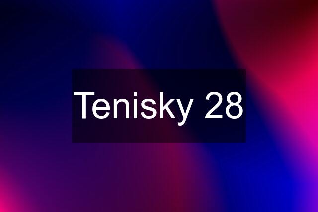 Tenisky 28