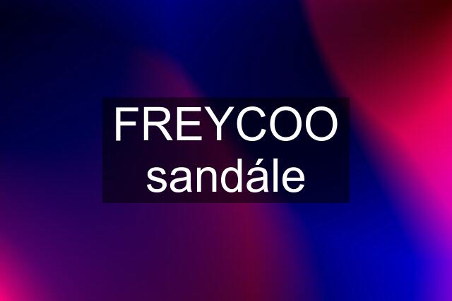 FREYCOO sandále