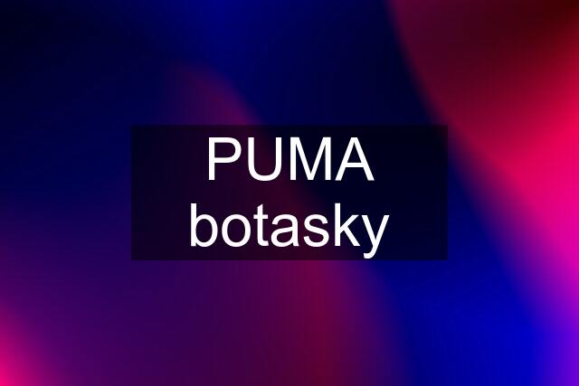 PUMA botasky