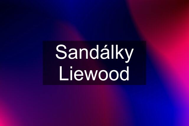 Sandálky Liewood