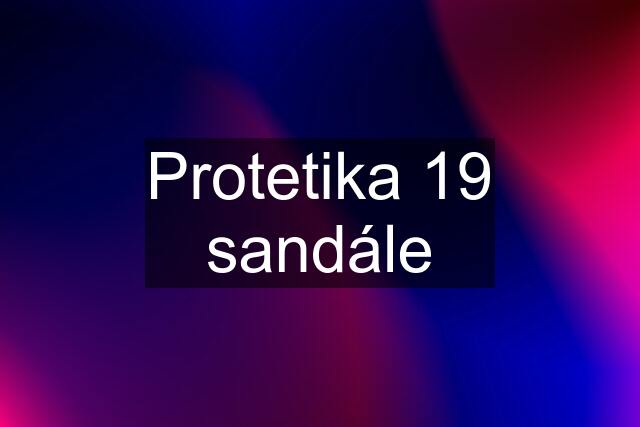 Protetika 19 sandále