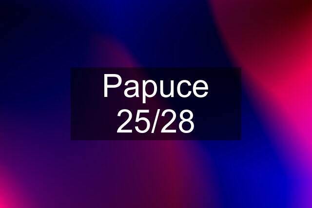 Papuce 25/28