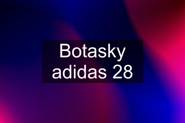 Botasky adidas 28