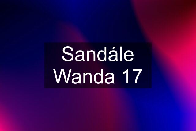 Sandále Wanda 17