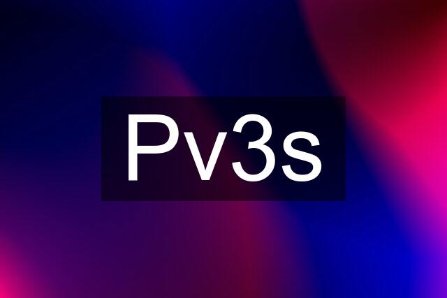 Pv3s